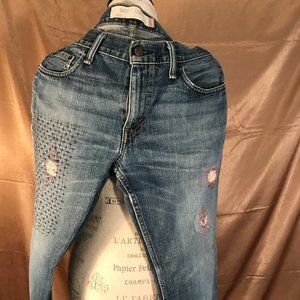 MENDED! Bootcut Levi's 527 30x30